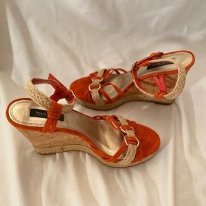 White House Black Market wedges